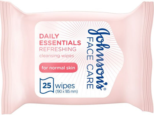 JJ DAIL ESSENTIALS REFRESHING WIPES 25>