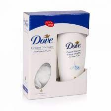 كريم دوف للاستحمام 250 مل + ليفة هدية
