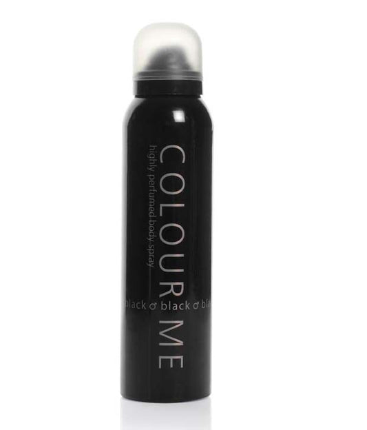 COLOUR ME PERFUME SPRAY BLACK 150ML