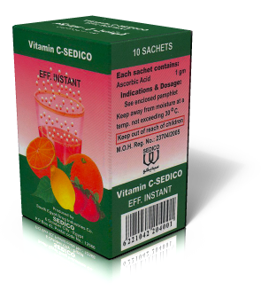 VITAMIN C-SEDICO EFF 10 SACHETS