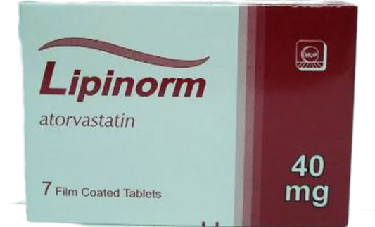 Lipinorm 40 Mg 7 Tab