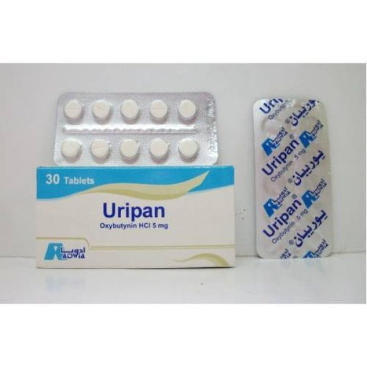 URIPAN ( OXYBUTYNIN 5 MG ) 30 TAB