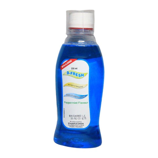 بي-فريش غسول الفم بالنعناع 250 مل ازرق