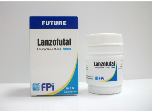 LANZOFUTAL 15 MG 10 CAP