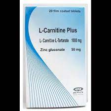 L - CARNITINE PLUS 1000 MG 20 CAP