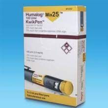 HUMALOG MIX 25 -100 I U KWIKPEN 5 PENS