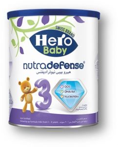 HERO BABY 3 (NUTRADEFENSE PLUS) MILK 400G