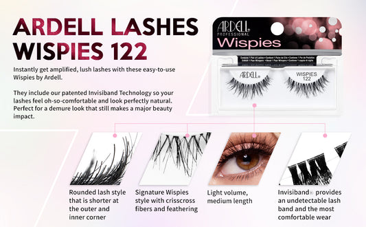 ARDELL FASHION&LASHS(122 BLACK)رموش