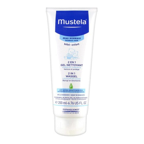 MUSTELA 2IN1 HAIR & BODY WASH GEL 200 ML