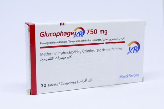 GLUCOPHAGE XR 750 MG 30TAB IMPORTED