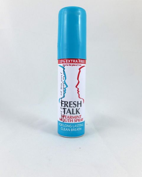 FRESH TALK SPEARMINT SPRAY 20ML ازرق