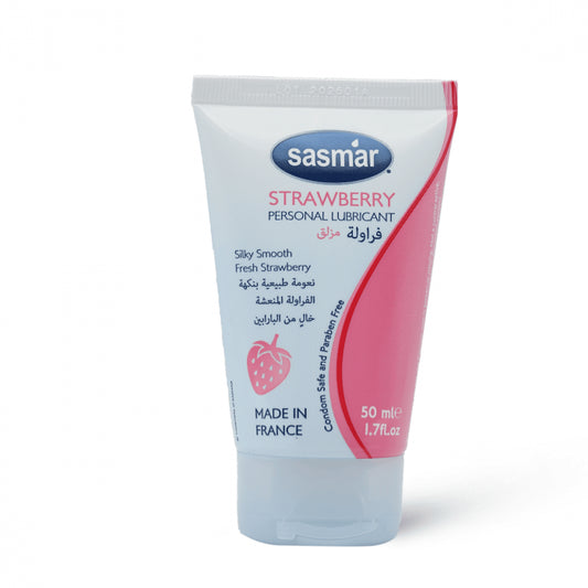 SASMAR STRAWBERRY LUBRICANT TUBE 50ML