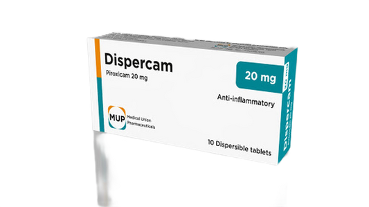 DISPERCAM 20 MG 10 TAB