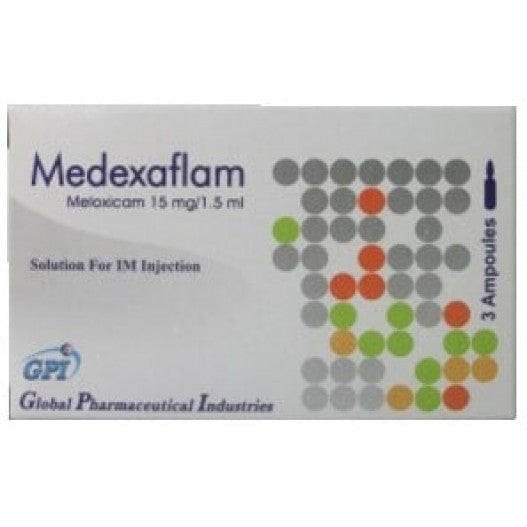 ميديكسافلام 15 ملغ 3 أمبولات