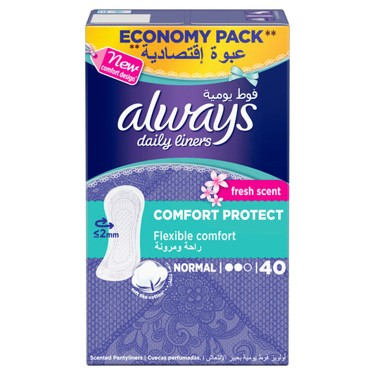 ALWAYS EVERYDAY COMFORT NORMAL 40PC (2250)
