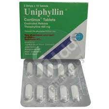 يونيفيللين 400 مجم 20 قرص