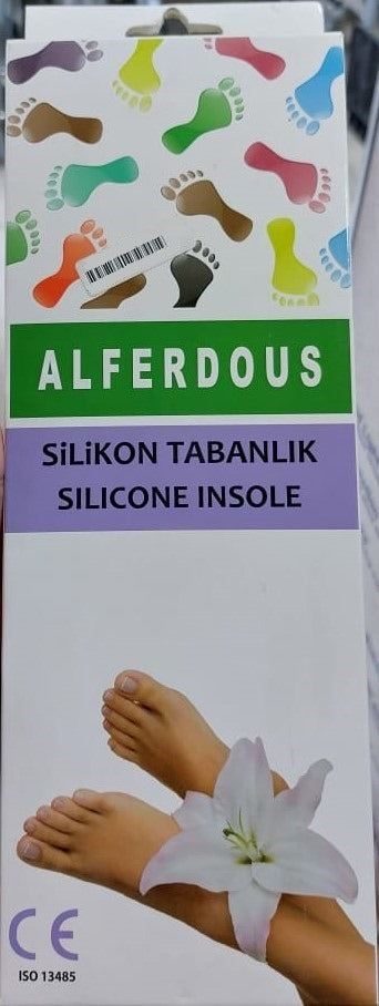 Alferdous Silicone Insole Heel Xl