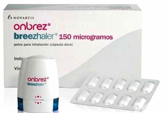 ONBREZ BREEZHALER 150MG 30 CAP + INHALER