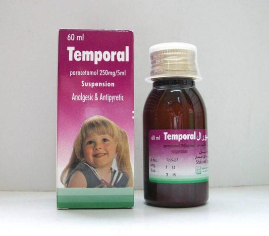 TEMPORAL 250MG/ 5ML SUSP 60 ML