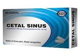 CETAL SINUS 20 TAB