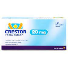 CRESTOR 20 MG 28TAB