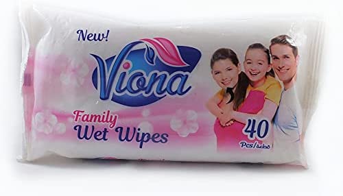 Viona Baby Wipes 40Pcs