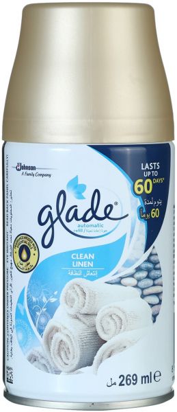 GLADE AUTOMATIC SPRAY CLEAN LINEN 269ML غيار