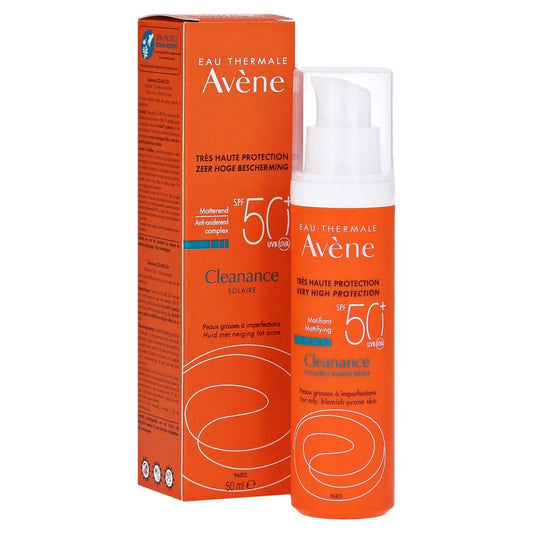 أفين فلويد بعامل حماية من الشمس 50 + جل التنظيف 200 مل OFF50