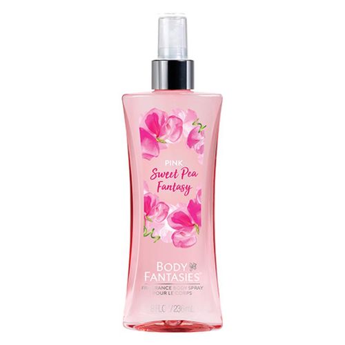 بخاخ للجسم بودي فانتازيز (زهرة البازلاء الوردية الحلوة) 236 مل