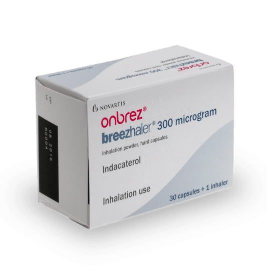 ONBREZ BREEZHALER 300MCG 30CAP+INHALER