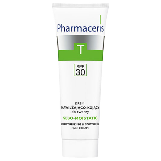كريم مرطب للوجه من فارماسيريس بعامل حماية من الشمس 30، 50 مل