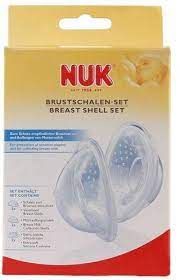 NUK BREAST SHELL مجموعة وسادة سيليكون للثدي 212