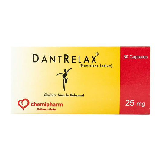 DANTRELAX 25MG 30 CAP