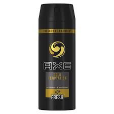 بخاخ الجسم AXE (GOLD TEMPTATION) 150 مل UN