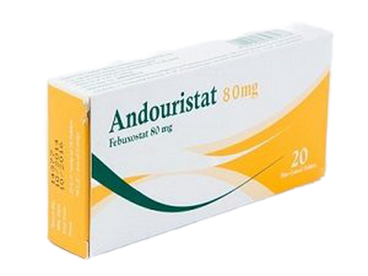 ANDOURISTAT 80 MG 20 TAB