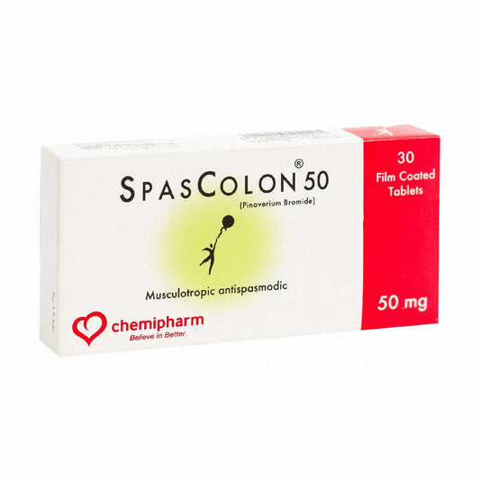 SPASCOLON 50 MG 30 TAB