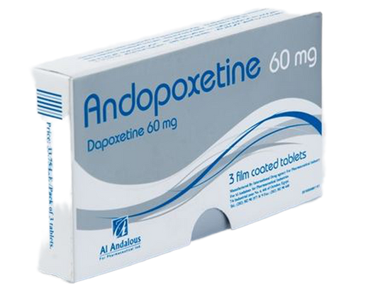 ANDOPOXETINE 60 MG 3TAB