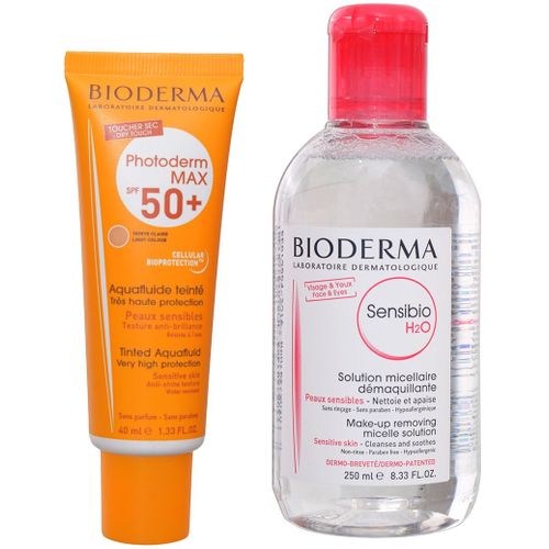 بيوديرما بي اتش اكوا سائل حماية من الشمس 50+سينسيب اتش 2 او 250 مل خصم 50