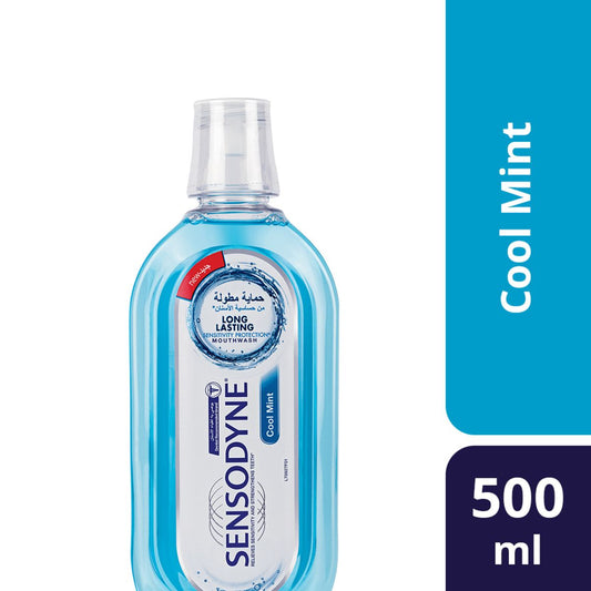 SENSODYNE LONG LASTING MOUTH WASH COOL MINT 500ML