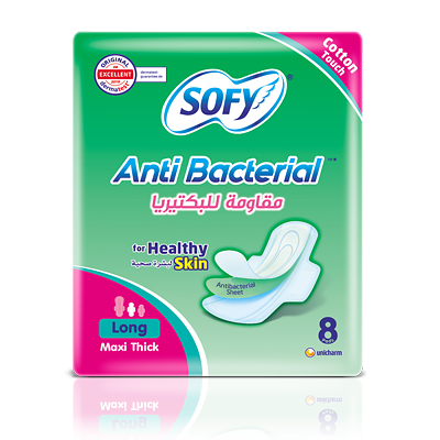 Sofy Anti Bacterial Regular Maxi 8 Pads 2076