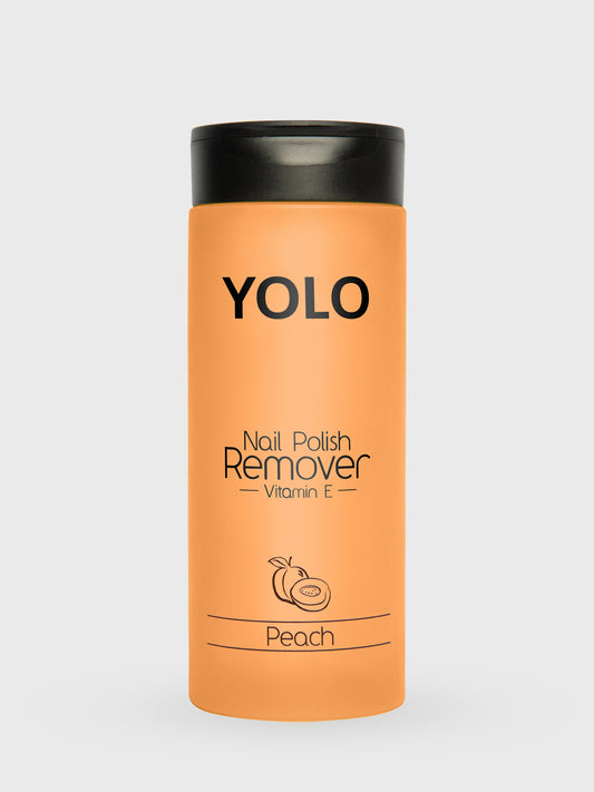 Yolo Nail Polish Remover Peach 135Ml
