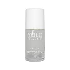 YOLO NAIL CARE MATT TOP COAT (4) 10ML