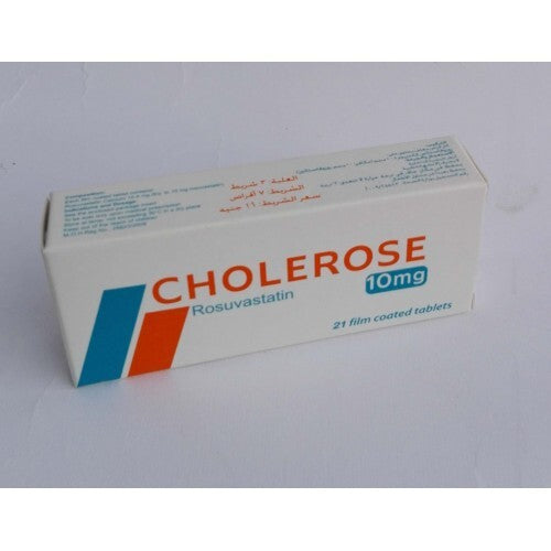 CHOLEROSE 10 MG 21 TAB