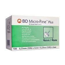 BD MICRO-FINE PLUS 4M سن قلم انسولين