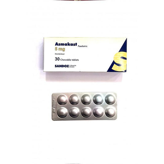 ASMAKAST 5 MG 30 TAB