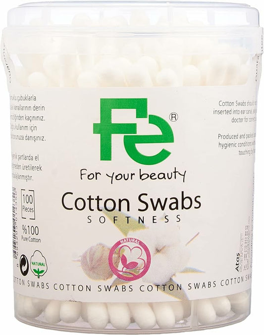 FE COTTON SWABS 100 PCS قطن اذن