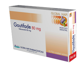GOUTIFADE 80 MG 20 TAB
