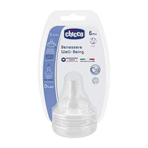 CHICCO BENESSERE WELL-BEING NIPPLE (6M+) 58082