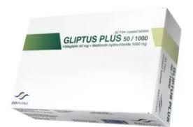 GLIPTUS PLUS 50/1000 MG 30 TAB