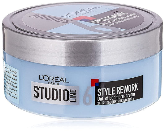 LOREAL STUDIO STYLE REWORK FIBRE CREAM 150ML